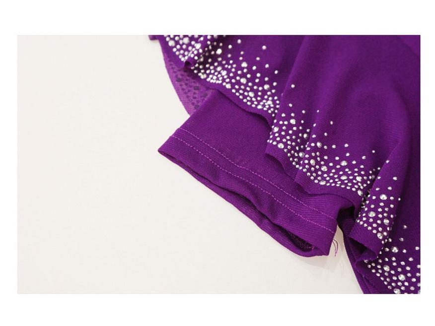 Весна 2025 Мода Сетка Ажурный Волан Длинный Рукав Женский Топ