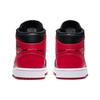 Air Jordan 1 Mid Banned Men Sneakers Red Black University-Red 554724-074