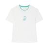 Fila X M.C. ESCHER Heritage Series Round Neck Comfortable Pullover Short Sleeve T-Shirt Women T-Shirt Cloud-White F11W538107F-WT