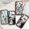 Dalmatian Dog Phone Case for iPhone 11 12 13 14 Pro Max Mini X XR XS SE 2020 5 6S 7 8 Plus Samsung Galaxy S21 S22 Cover Shell