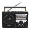 Ретро Bluetooth портативный многодиапазонный радиоприемник FM-радио SW Коротковолновая подключаемая карта U-диск MP3-плеер