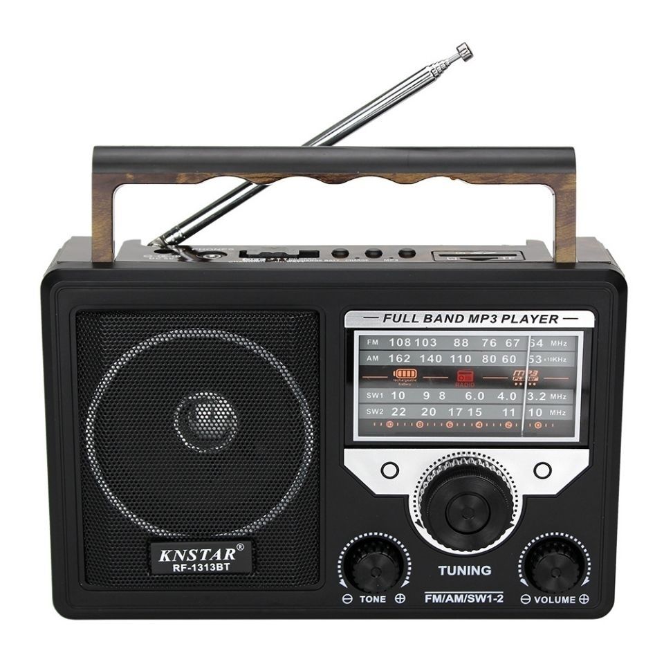 Ретро Bluetooth портативный многодиапазонный радиоприемник FM-радио SW Коротковолновая подключаемая карта U-диск MP3-плеер