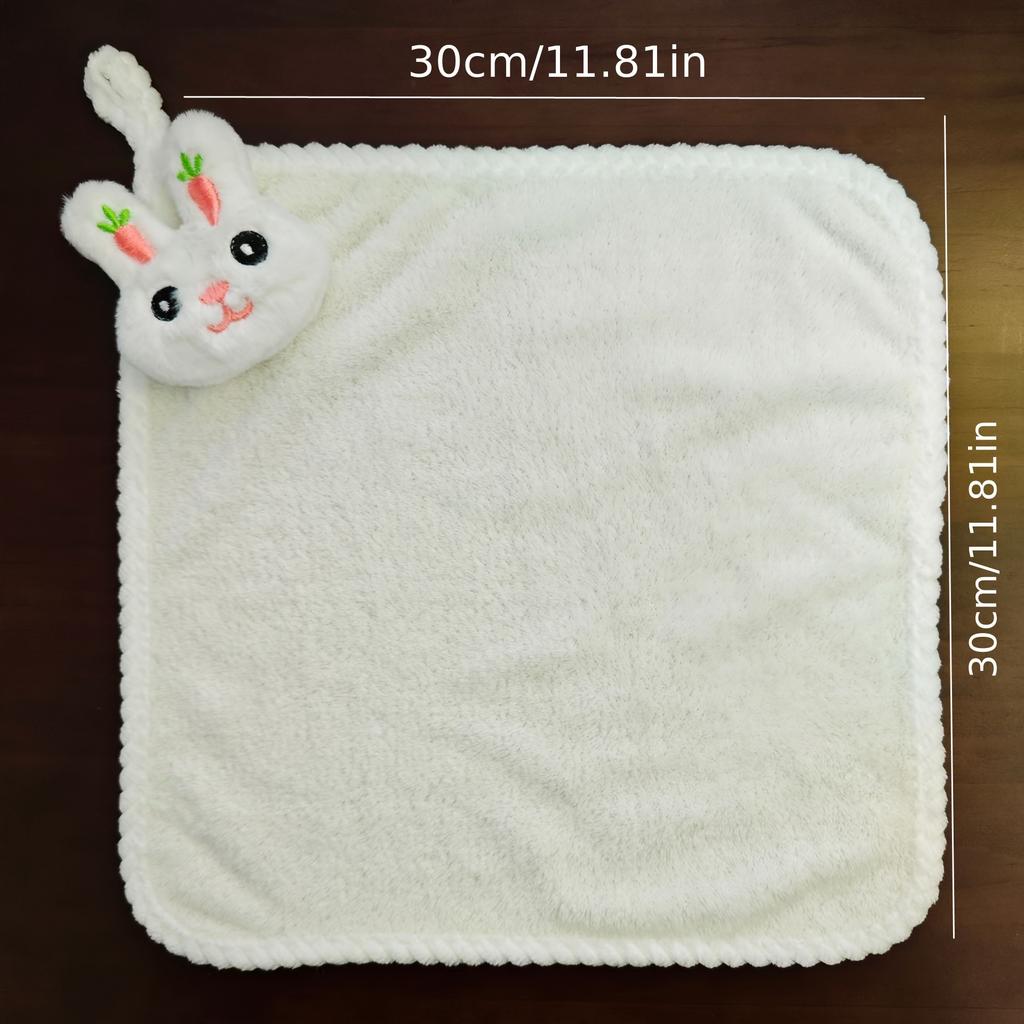 Милые мультяшные полотенца для рук с животными и фруктами, ультрамягкие полотенца из кораллового флиса с коробочной упаковкой, 280 г/м², современный декор для ванной комнаты, идея для подарка на день рождения