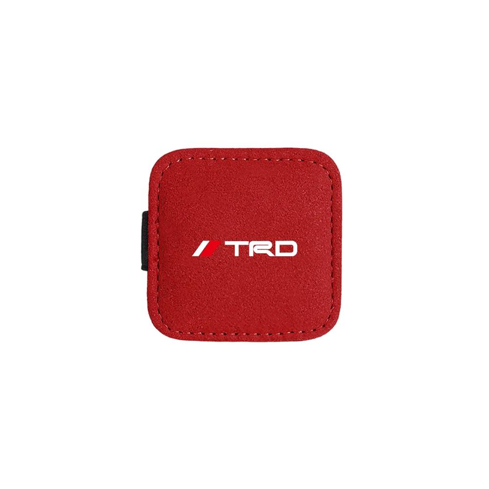 Автостопорная пряжка Кожаный зажим Магнитный дизайн Фиксатор ремня безопасности Ограничитель для Toyota TRD Corolla Chr Avensis Yaris Camry Racing