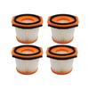 JUSTWEIXING Pack of 4 Shark Wandvac System Filters for WS620 WS630 WS632 Cordless Vacuum Cleaner XFFWV360 Vacuum Cleaner Spare Parts Vacuum Cleaner