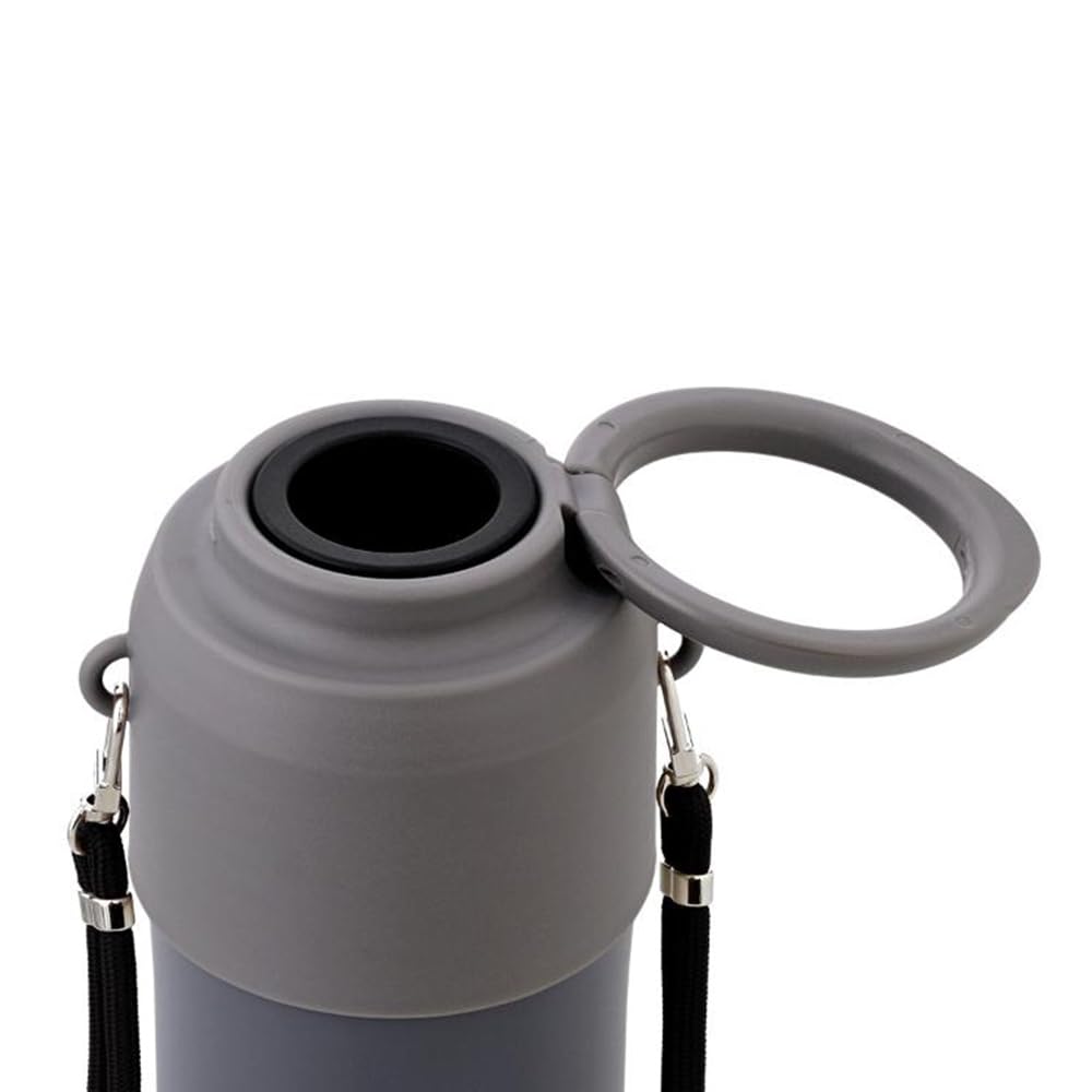 LIV PLUS PET Bottle Fits Shoulder Holder, Insulated, Double-Layered Vacuum-Proof, 300-650ml, Bag, Black, NM-373