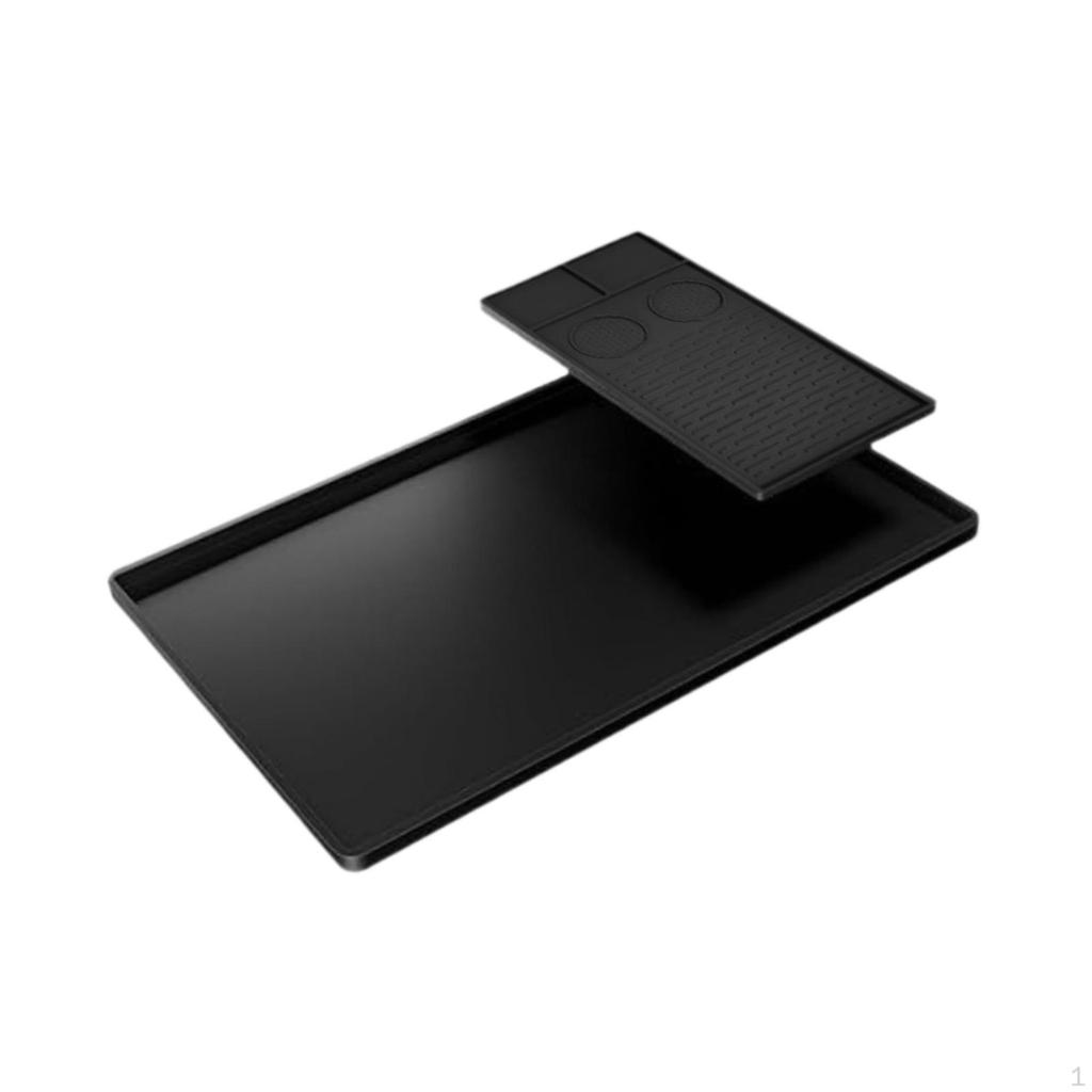 Коврик для кофемашины, Противоскользящий, Сохраняет столешницы сухими, Термостойкий, Подкладка для кофеварки для шкафа