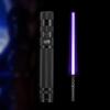 1/2Pcs RGB Lightsaber Alloy Handle Rechargeable Retractable Swing Dueling LED Light Up Stick Toy Cosplay Performance Prop Kids Movie Fans Gift
