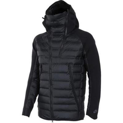 Мужская куртка M Nsw Tch Flc Jkt Arlft с капюшоном, модная, универсальная, черная, 806848-010