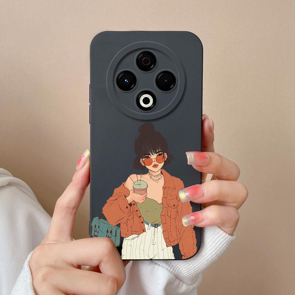 Чехлы Cool Boy для Tecno Pop 9 Camon 30S Sprak 20 30 Pro 30C Spark GO 1 2025 4G 5G Bumper Sweet Girl Covers Мягкий силиконовый чехол премиум-класса для Tecno