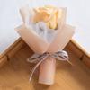 Realistic Details Soap Flower Bouquet 16cm Rose Flower Gifts Fake Plants  Party Decoration