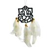 Ловец снов для автомобиля Ганеша, Dream Сatcher Black Ganesha (White),  Duli