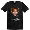 Футболка Ed Sheeran Поп-музыкальный певец Портрет Графический принт Футболка Идея подарка для фаната