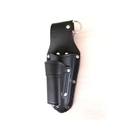 Tobiichi Black Leather Tool Holder with Reinforced Mini Cutter and Ratchet (Backordered) LX-03