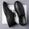 Fashion Spring Autumn Fashion Leather Lightweight Slip-on Platform Men's Loafers Designer Soft Sole Casual Business Men's Dress Shoes