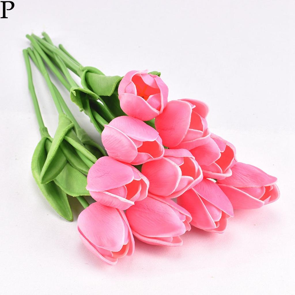 Wreath 5pcs Wedding Home Decoration Garland Fake Flowers Artificial Plant Tulipanes Tulip