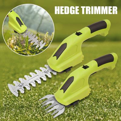 Электрический триммер секаторы садовые газонные изгороди перезаряжаемые аккумуляторные ножницы для забора обрезка прополки газонокосилка инструменты