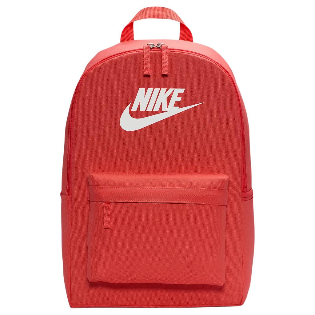 Nike Polyester Backpack Unisex Orange Red Casual DC4244-814