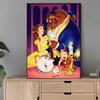 DIY Diamond Painting Beauty and The Beast Cross Stitch Kit Mosaic Art Diamond Painting Full Circle Diamond Home Decoration