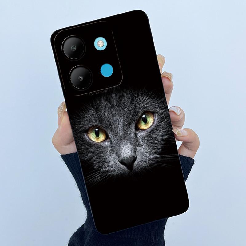 Чехол для Infinix Smart 7 X6515 Smart 7 HD X6516 Модный Простой Чехол Мягкий Силиконовый Чехол для Телефона Для infinix Smart7 Plus Чехлы