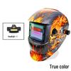 Auto-Darkening Head-Mounted Welding Helmet and Glasses for Argon Arc Welding
