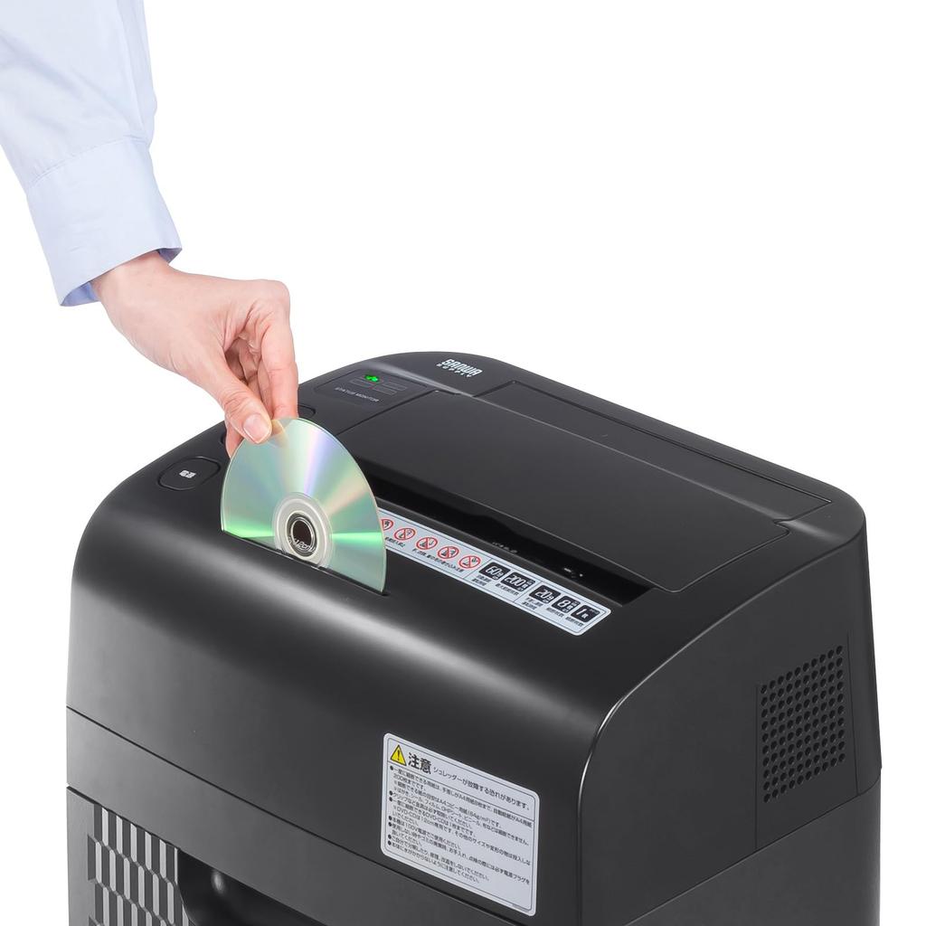 Sanwa Supply Auto Feed Shredder (200 sheets/Microcut) PSD-M200AT