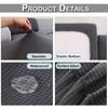 1 Piece Waterproof Stretch Jacquard Cushion Cover with Checks Extra Large Sofa Cushion Furniture Protector Sofa Cover Soft Flexibility