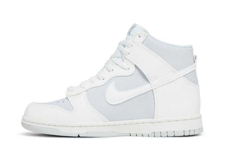 Kids' Sneakers Nike Dunk High Summit White Football Grey (GS)