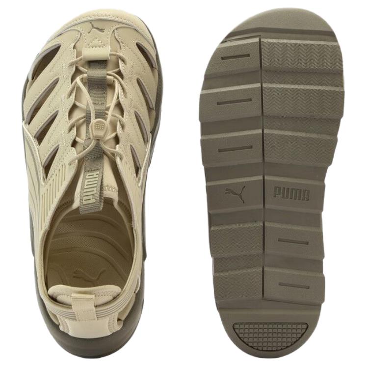 Puma Rs-Sandal Fashion Comfortable Breathable Creek Shoes Unisex Shoes Beige 405253-03