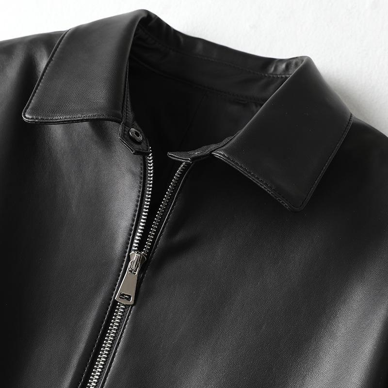 Новая кожаная куртка женская короткая бейсбольная куртка кожаная куртка повседневная мотоциклетная куртка