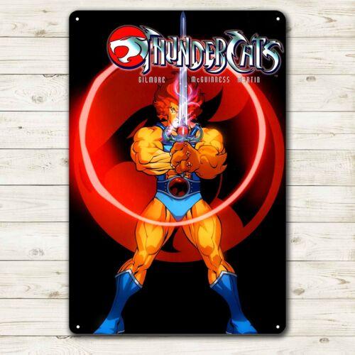 pcsThundercats Tv Series Movie Metal Poster Tin Sign Collectable Plate