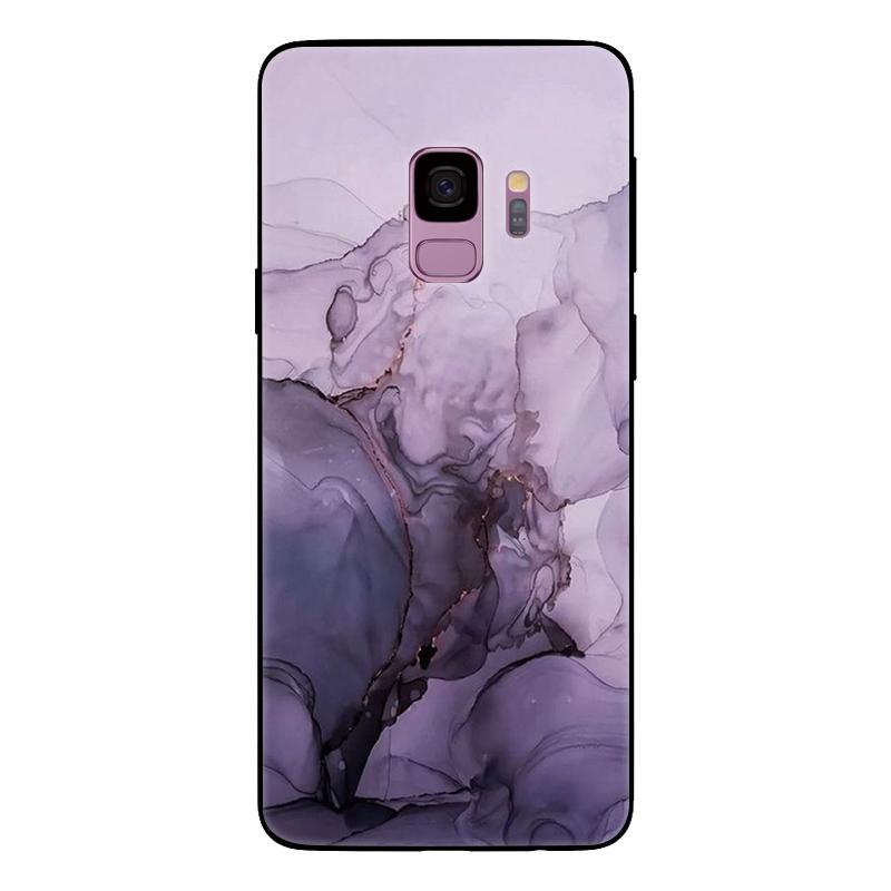 Чехол для Samsung Galaxy S9 Plus SM-G965F G965 S9Plus Мраморный Рисунок Мягкий Матовый Силиконовый Задний Чехол для Samsung S9 S9+ Полный Чехол