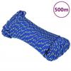 152442 vidaXL Boat Rope Blue 5 Mm 500 M Polypropylene