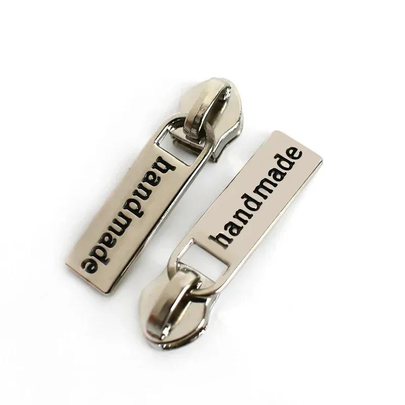 Meetee 5/10/20 шт. 5# Бегунок для молнии для нейлоновых молний Пластиковые спиральные молнии Головки бегунка Ремонтные наборы DIY Швейные аксессуары для одежды