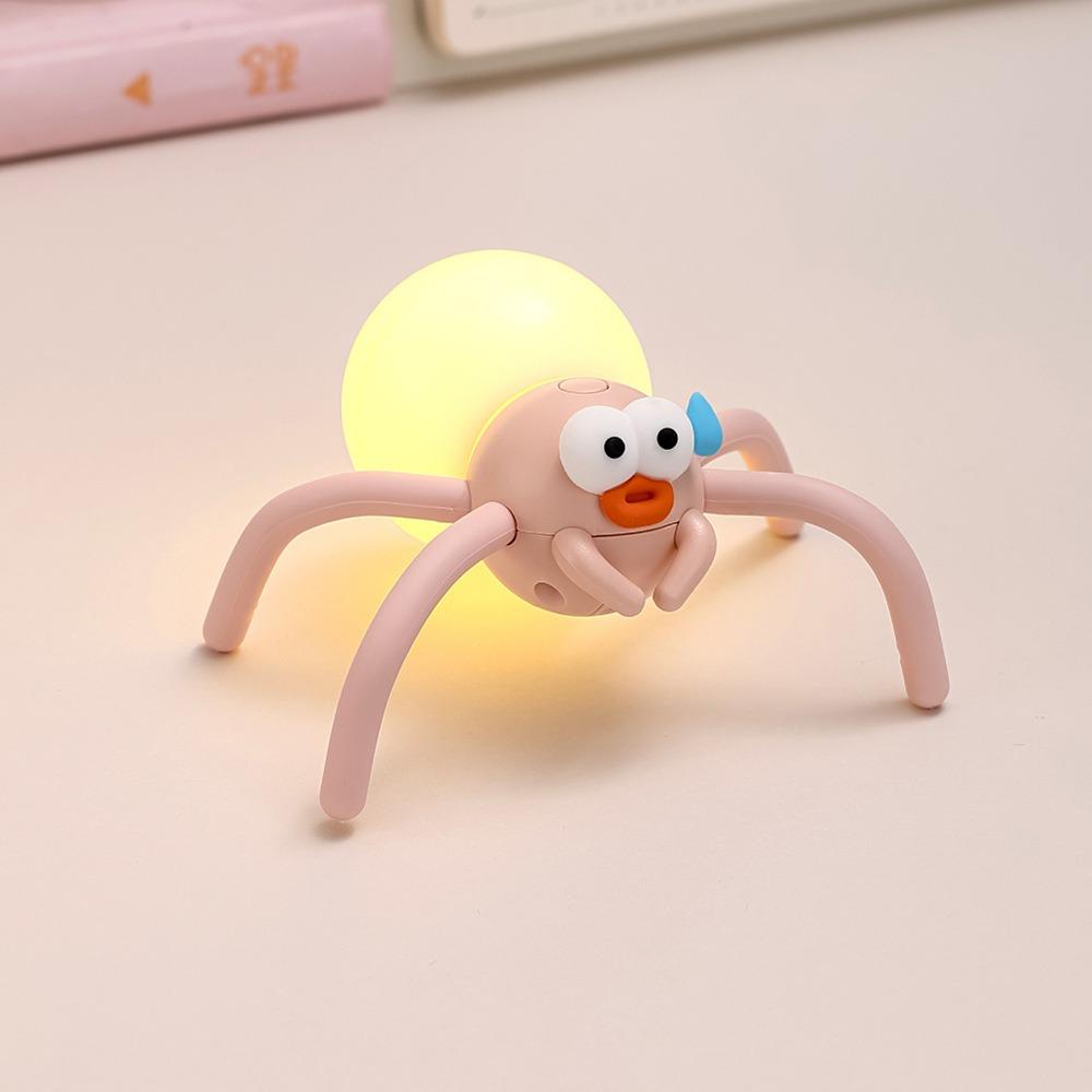 Cartoon Spider Night Light LED Atmosphere Light Cute Table Lamp Home Decor