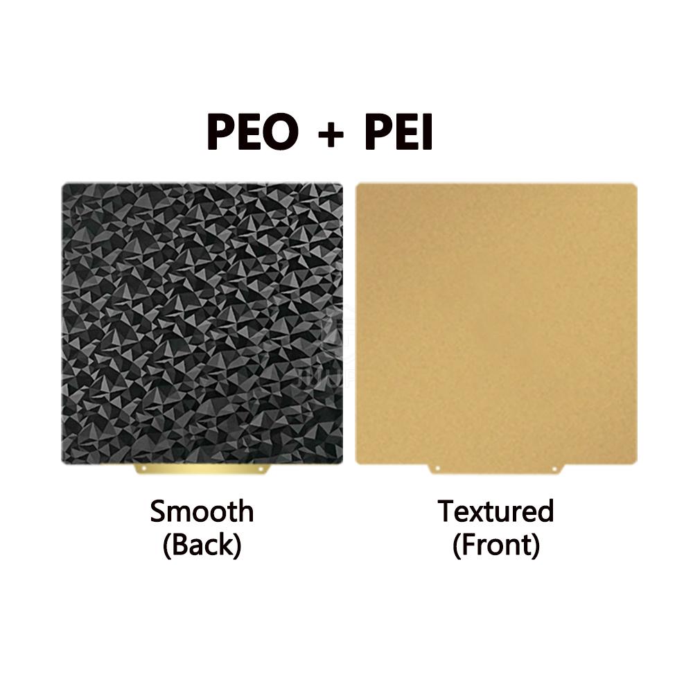 330x330mm PEI Spring Steel Sheet Flexible Print Build Plate Removable Surface Platform For ELEGOO Neptune 4 Plus 3D Printer