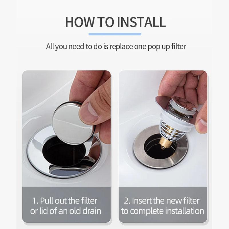 Универсальный выдвижной стержень для ванны, сливной фильтр, фильтр для душа, раковины, умывальника, сито для волос, инструмент для ванной комнаты