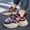 Autumn New Men's Platform Dad Shoes Student Trend Shoes Sports Casual Shoes Fashion Versatile Men's Shoes