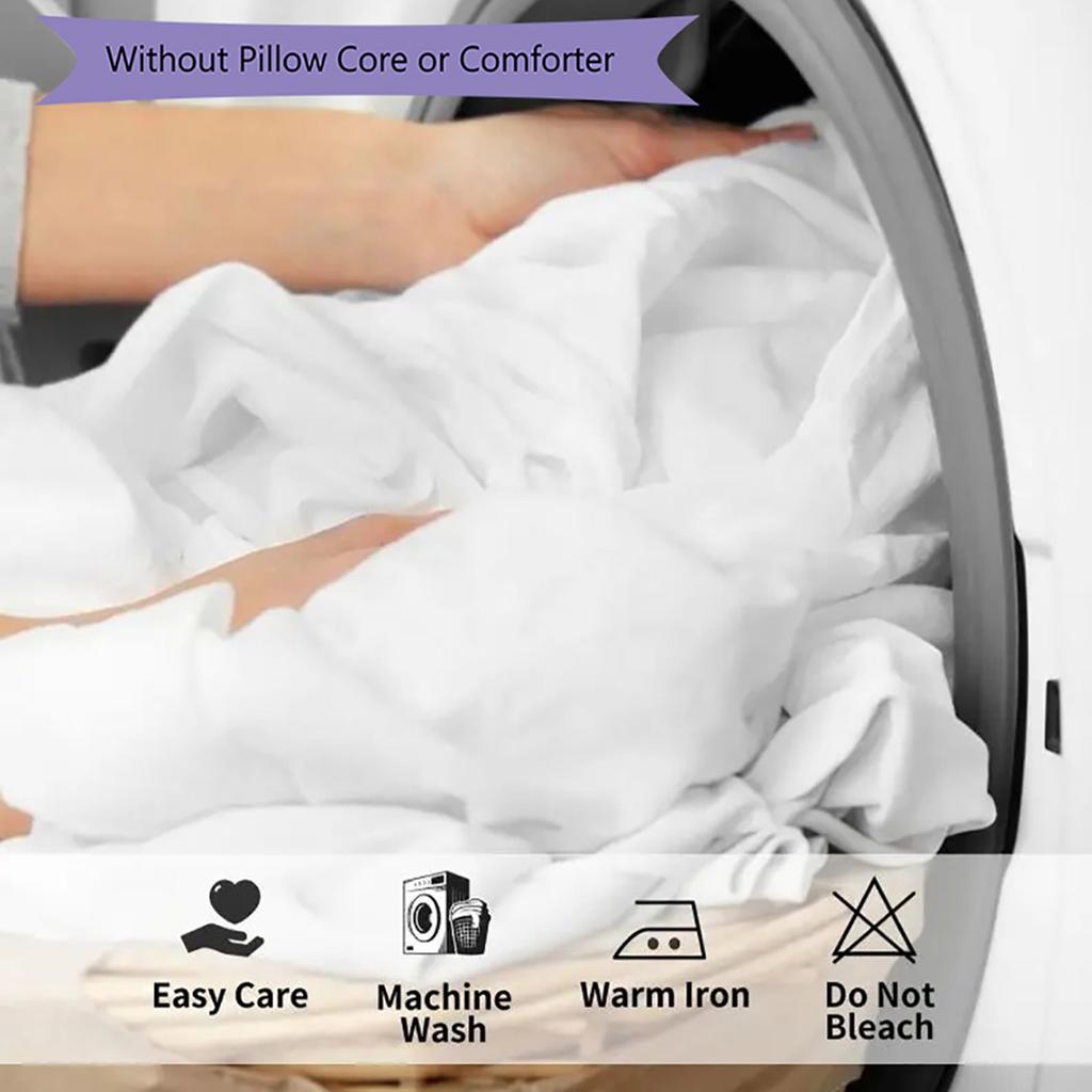 Постельное белье с рисунком Скуби-Ду Комплект одеял Декор для дома Подарок (1 пододеяльник + 2 наволочки без наполнителя)