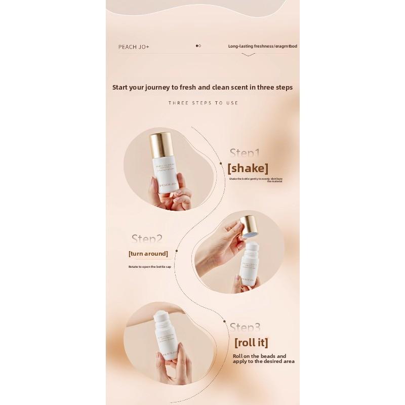 Дезодорант Легкий Аромат Шарики от Пота для Ходьбы Мужской и Женский Шариковый Парфюм Стойкий Легкий Аромат Парфюма