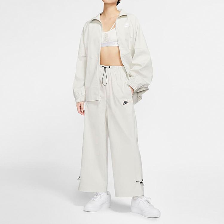 Nike Широкие повседневные брюки женские Светлая кость CU5980-072