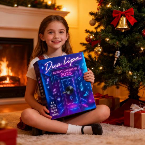 Адвент-календарь 2025 24 дня Акриловое украшение на рождественскую тематику