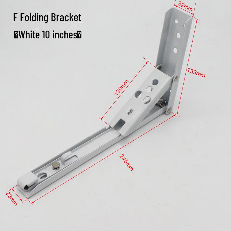 Dinite Heavy-Duty Folding Triangle Shelf Bracket