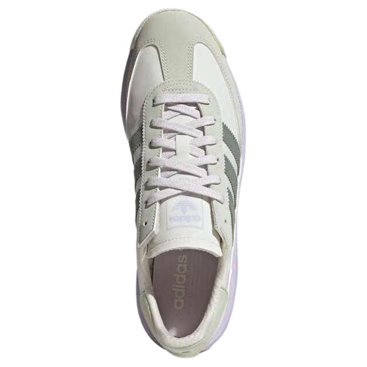 Women's Sneakers Adidas Originals SL 72 RTN Abrasion Resistant Low top Casual Shoes Women's White Green