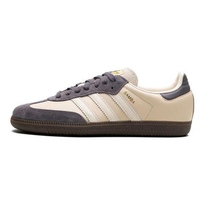 Samba OG Crystal Sand Charcoal женские кроссовки коричневые кремово-белые JI4210