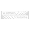 2 шт. Наклейки с полосами для автомобиля, Светоотражающие виниловые наклейки для зеркала заднего вида, Украшение для Honda Mugen Power Honda Civic Accord CRV Hrv Jazz