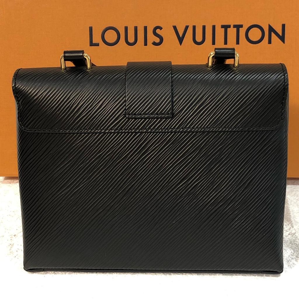 [Pre-Owned] Locky BB Metal Lock Leather Padlock Handbag Shoulder Bag Regular - Excellent #U31SQI