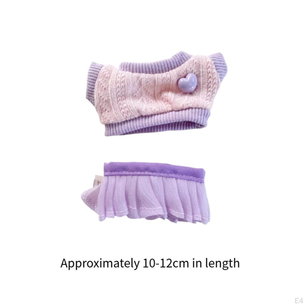 Мягкая кукла одежда фото реквизит сделай сам образовательная одежда для 17см 15см розовый