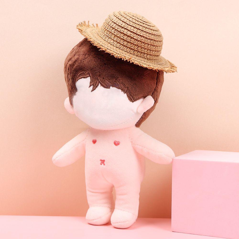 Handmade Tassel Hat Mini Straw Hat Hand Weaved Hats Doll Hat Accessories Doll House Ornament