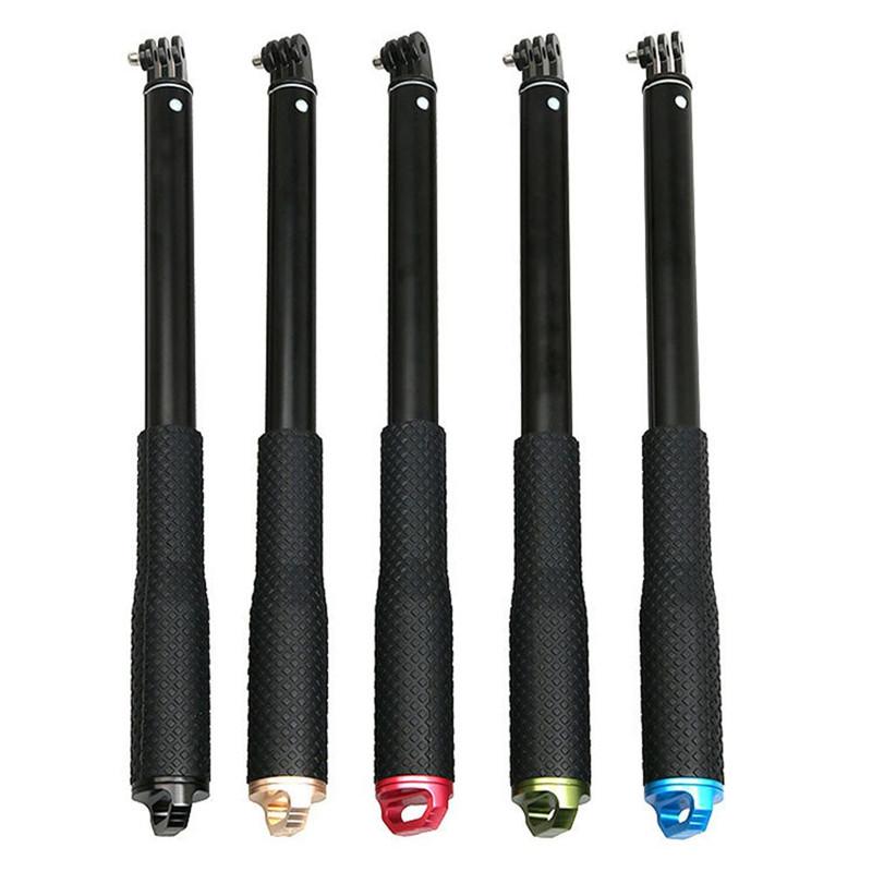 Для Go Pro Дюймовый Алюминиевый Сплав Водонепроницаемый Селфи-Стик для Gopro 13 12 11 10 9 8 Sj4000 Sj7 Yi 4K DJI OSMO H8 H9 Спортивная Камера